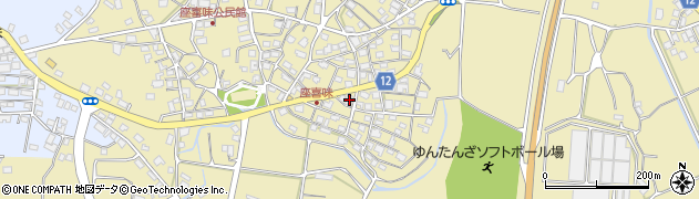 沖縄県中頭郡読谷村座喜味58周辺の地図