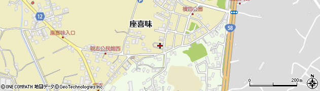沖縄県中頭郡読谷村座喜味2716周辺の地図