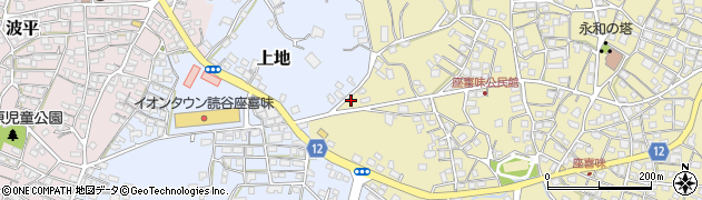 沖縄県中頭郡読谷村座喜味645周辺の地図