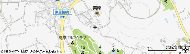 沖縄県うるま市石川東恩納1366周辺の地図