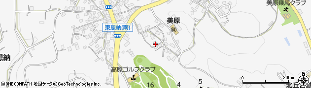 沖縄県うるま市石川東恩納1381周辺の地図