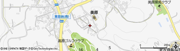 沖縄県うるま市石川東恩納1375周辺の地図