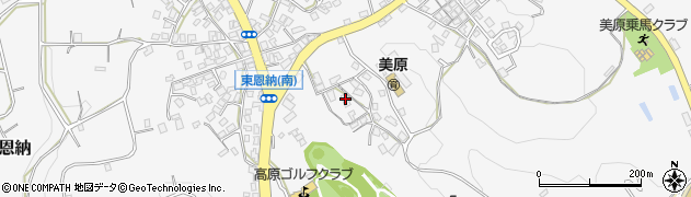 沖縄県うるま市石川東恩納1379周辺の地図