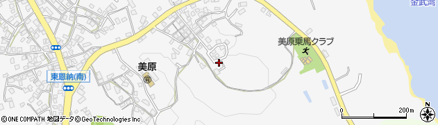 沖縄県うるま市石川東恩納1457周辺の地図