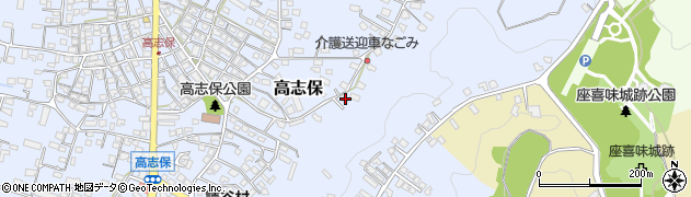 沖縄県中頭郡読谷村高志保1549周辺の地図