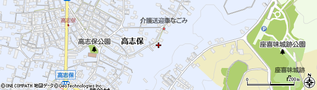 沖縄県中頭郡読谷村高志保1575周辺の地図