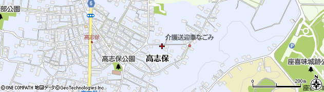 沖縄県中頭郡読谷村高志保1584周辺の地図