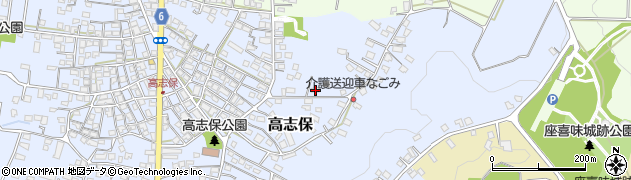 沖縄県中頭郡読谷村高志保1612周辺の地図