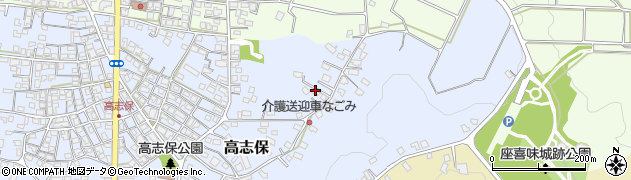 沖縄県中頭郡読谷村高志保1640周辺の地図