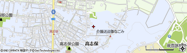 沖縄県中頭郡読谷村高志保1597周辺の地図