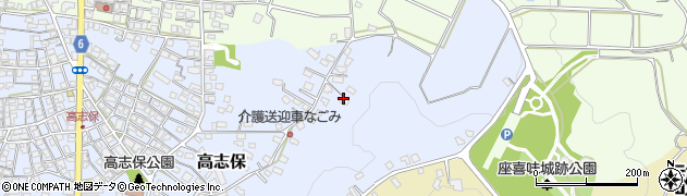 沖縄県中頭郡読谷村高志保1665周辺の地図