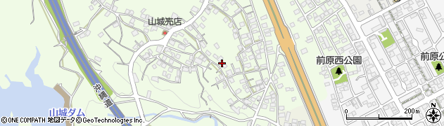 沖縄県うるま市石川山城周辺の地図
