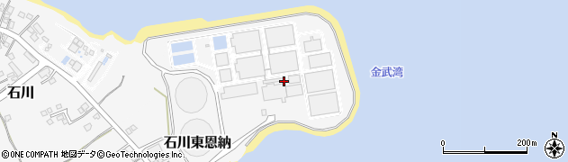 沖縄県うるま市石川東恩納崎周辺の地図