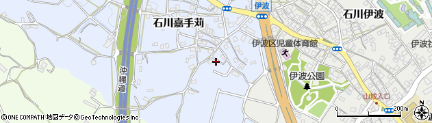 沖縄県うるま市石川嘉手苅71周辺の地図