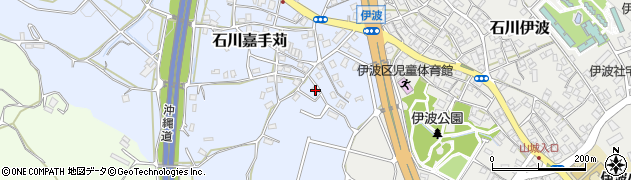 沖縄県うるま市石川嘉手苅74周辺の地図