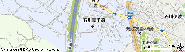 沖縄県うるま市石川嘉手苅361周辺の地図