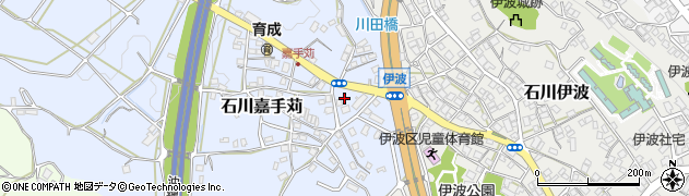 沖縄県うるま市石川嘉手苅107周辺の地図