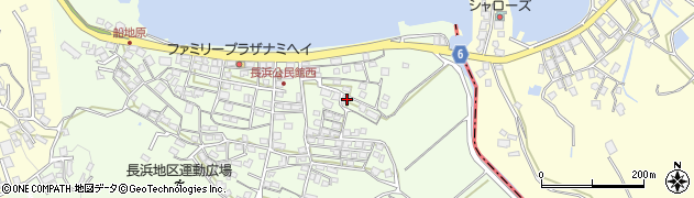 沖縄県中頭郡読谷村長浜60周辺の地図