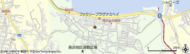 読谷線香工場周辺の地図