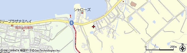 沖縄県国頭郡恩納村真栄田3392周辺の地図