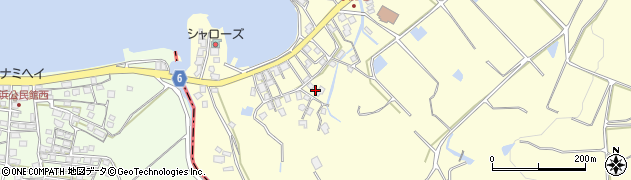 沖縄県国頭郡恩納村真栄田3327周辺の地図