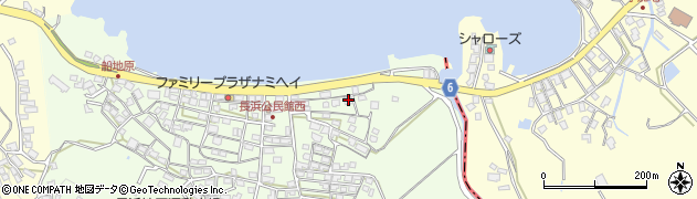 沖縄県中頭郡読谷村長浜22周辺の地図