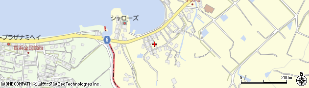 沖縄県国頭郡恩納村真栄田3387周辺の地図