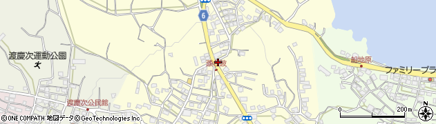 嘉手納警察署瀬名波駐在所周辺の地図