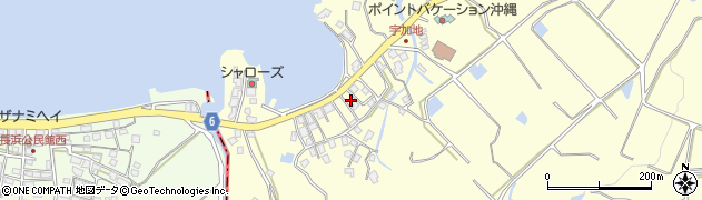 沖縄県国頭郡恩納村真栄田3349周辺の地図