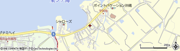 沖縄県国頭郡恩納村真栄田3343周辺の地図