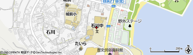 沖縄県うるま市石川周辺の地図