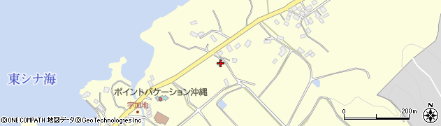 沖縄県国頭郡恩納村真栄田3003周辺の地図