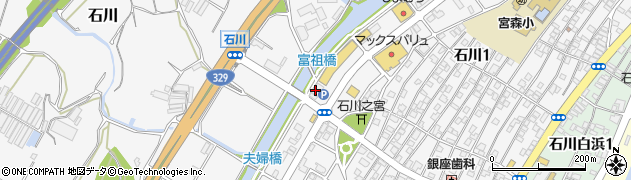 柿兵衛 石川店周辺の地図