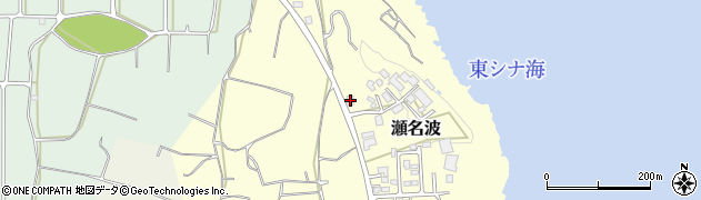沖縄県中頭郡読谷村瀬名波1040周辺の地図