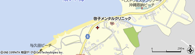 沖縄県国頭郡恩納村真栄田2470周辺の地図