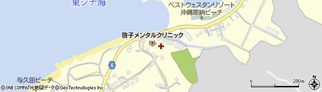 沖縄県国頭郡恩納村真栄田2216周辺の地図
