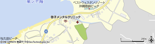 沖縄県国頭郡恩納村真栄田2253周辺の地図