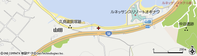 沖縄県国頭郡恩納村山田3281周辺の地図