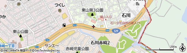 安安 七輪焼肉 石川店周辺の地図