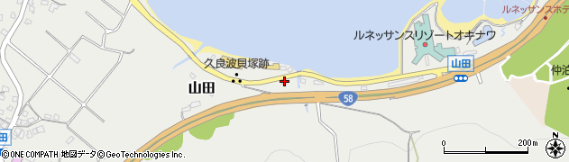 沖縄県国頭郡恩納村山田3277周辺の地図