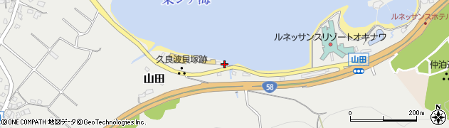 沖縄県国頭郡恩納村山田3091周辺の地図