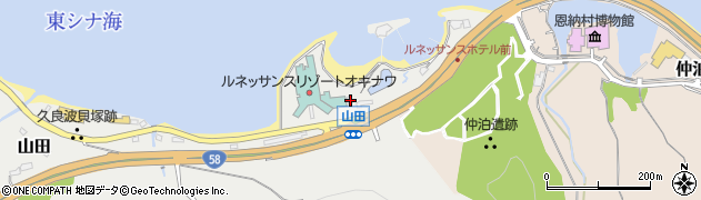 沖縄県国頭郡恩納村山田3425周辺の地図