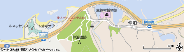 沖縄県国頭郡恩納村仲泊2097周辺の地図