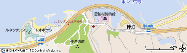 沖縄県国頭郡恩納村仲泊2081周辺の地図
