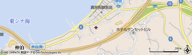 沖縄県国頭郡恩納村仲泊193周辺の地図