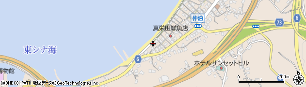 民宿山内荘周辺の地図