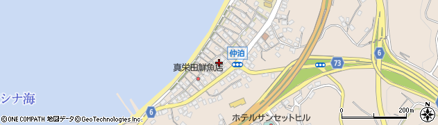 沖縄県国頭郡恩納村仲泊56周辺の地図