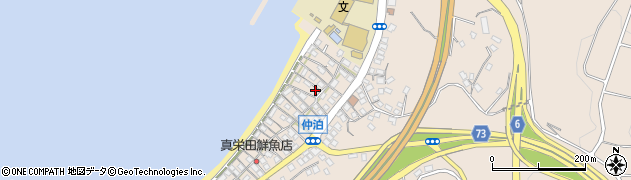 沖縄県国頭郡恩納村仲泊24周辺の地図