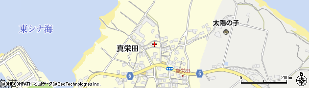 沖縄県国頭郡恩納村真栄田701周辺の地図
