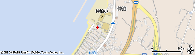 沖縄県国頭郡恩納村仲泊4周辺の地図